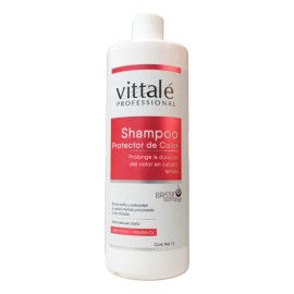 Shampoo Protector De Color Sin Sal Y Parabenos 1l Vittale