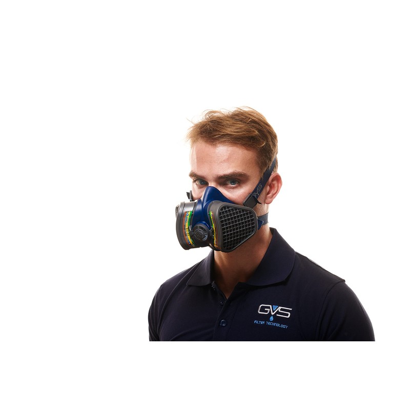 GVS SPR489 Pair of ABEK1 Replacement Filters for Elipse Gas