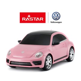 RC Car Rastar 1:24 Scale Volkswagen Beetle RC Model Car Kids Pink 2.4GHz