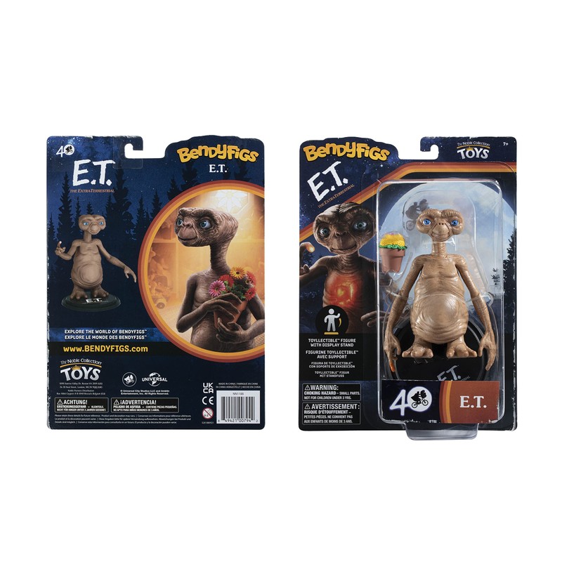 BendyFigs E.T. The Extra-Terrestrial 40th Anniversary