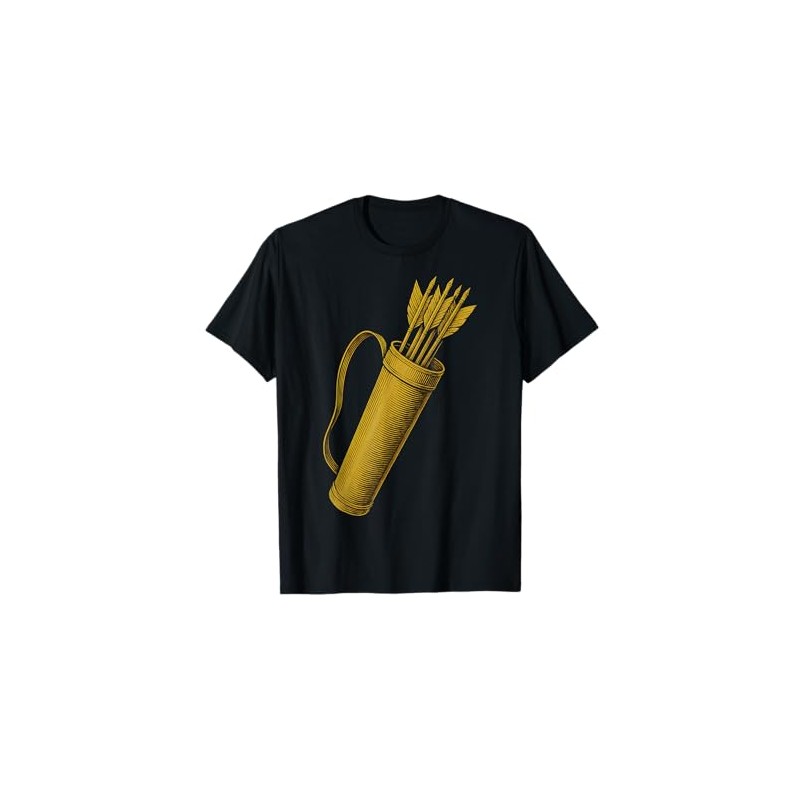 Archery Bow Arrow Quiver Archer Design T-Shirt