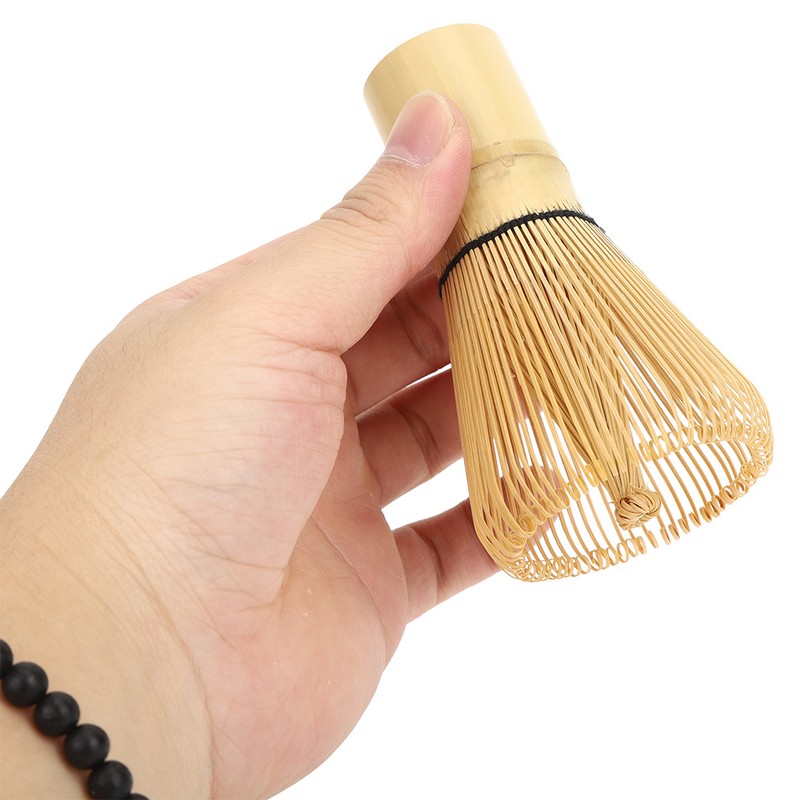 120 Prongs Traditional Matcha Tea Whisk Brush Tool Tea Accessory