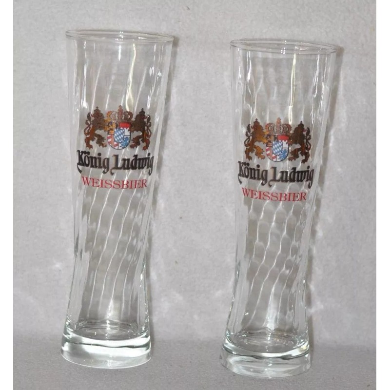 1 Konig Ludwig Weissbier Pilsner Beer Glass Perfect for Your