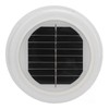 Solar Powered Vent Fan with Mounting Screws Ceiling Exhaust Ventilation