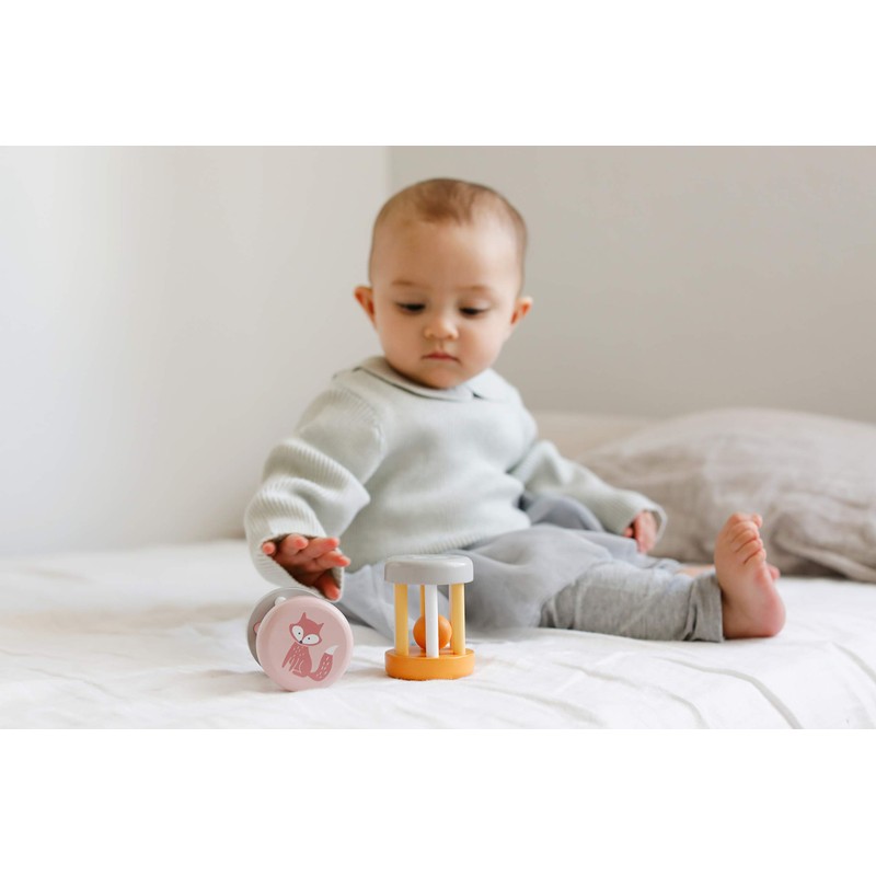 PolarB Polar Bee Rattle Hedgehog TYPR44021C