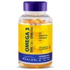 Maklen Omega 3 Alta Concentracion - EPA 720  DHA 480 por porcion - Golden Omega Chile - Certificado IFOS - 120 Softgels de 1,300 mg                   