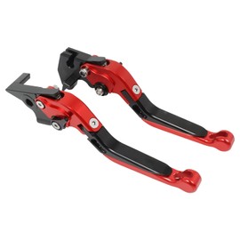 BAIONE Worldmotop CNC Motorcycle Brake Clutch Levers Clutch Lever Set Replacement for Honda CRF1100L Africa Twin CRF 1100L 2017-2021 (red)