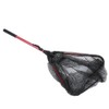Portable Aluminum Alloy Foldng Fishing Landing Net Pole Plastic Handle