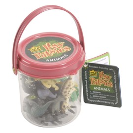 Wild Republic 9cm Mini Buckets Animals (12 Pieces)