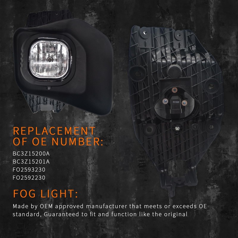 Fog Lights fit for 2011 2012 2013 2014 2015 2016