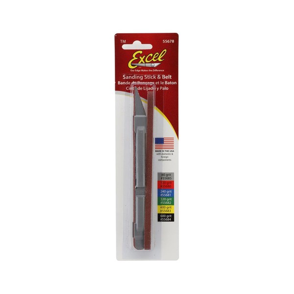 55721 Sanding Stick with2-80 Grit Belt