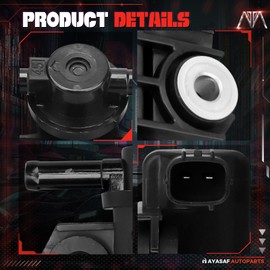 MAYASAF 911-233 Vapor Canister Purge Solenoid Valve fits for Honda Accord 2004-2007/Odyssey 2005-10/Pilot 2005-08/Ridgeline 2006-08, for Acura MDX 2004-06/RL 2005-08/TL 2004-08, for Saturn Vue 2004-07