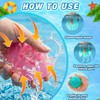12 Pack Reusable Water Balloons, Squeeze Self-Sealing Quick Fill Silicone