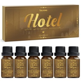 SALKING Hotel Diffuser Oil, Luxury Hotel Fragrance Oil Gift Set, Premium Essential Oil for Diffuser Inspired by The Most Popular 5-Star Scents, Holiday Gifts