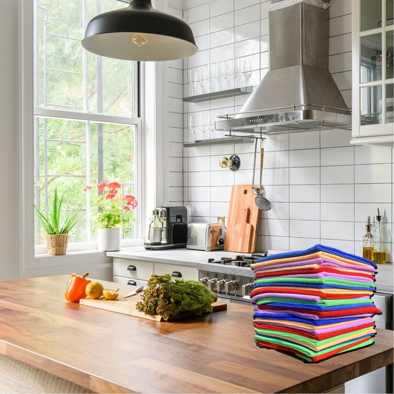 native gear 10x Microfiber Cleaning Cloth Towel Rag Drying car