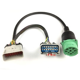 RP1226 Male to Female to J1939 Extension Splitter Y Cable for ELD Device