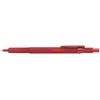 rOtring 600 Ballpoint Pens, Medium Point, Black Ink, Red Barrel,