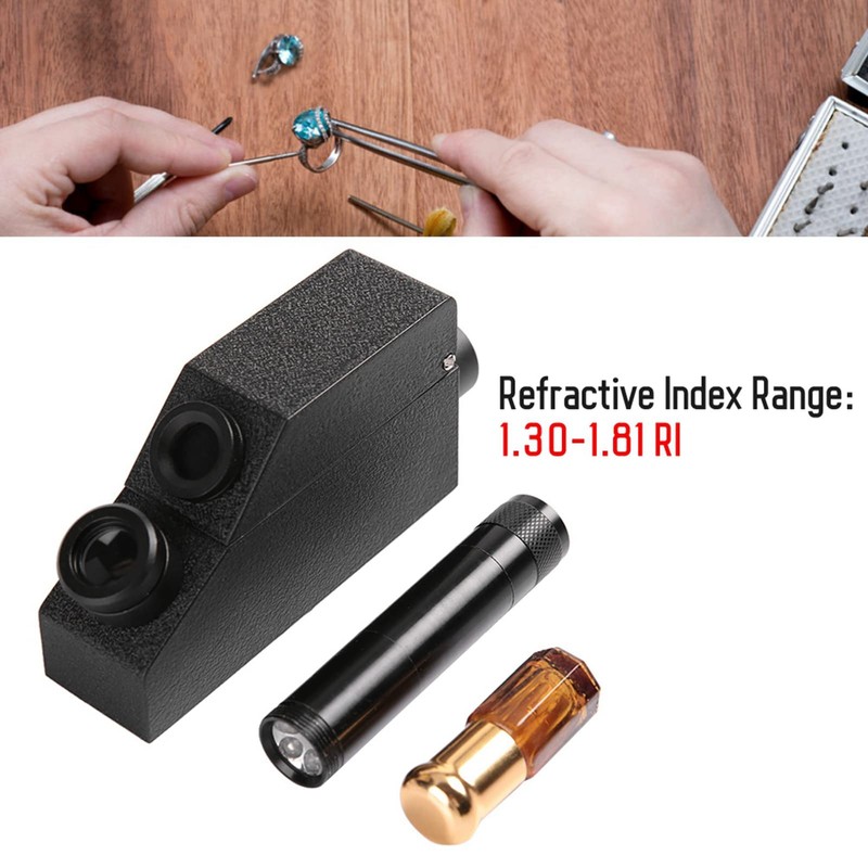 Jewelry RHG181 1.30-1.81, Light Refractometer Jewelry, Refractometer Refractometer Gauges Refractometer