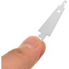 10Pcs Silver Stainless Steel Needle Threader, Embroidery Cross Stitch Needle
