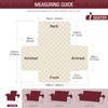 TAOCOCO Sofa Covers,1 Seater Sofa Slipcovers,Non Slip Sofa Covers,Settee Covers,Sofa