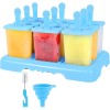 Alinana 9 Cavities Popsicles Molds, Without BPA Popsicle Molds with