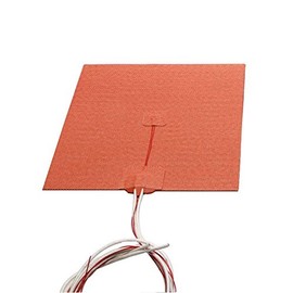 USA Import Material 200X200mm 500W 110V Cubo Flexible Calentador de Silicona Para Voron V2.4 Impresora 3D Prusa i3 RepRap Cama Calentada (110V)