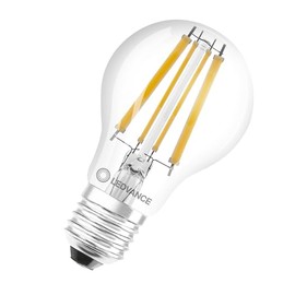 Ledvance Classic LED E27 Filament Bulb, Clear, 11 W, 1521 lm, 840 Cool White, Replacement for 100 W
