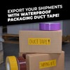 WOD DTC10 Advanced Strength Industrial Grade Brown Duct Tape, 2