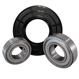 Front Load Bearings Washer Tub Bearing and Seal Kit with Nachi bearings, Fits Whirlpool Tub W10772617 (Includes a 5 year replacement warranty and link to our"How To" videos)