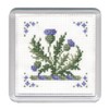 Victorian Thistles Coaster - Cross Stitch Kit