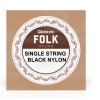 D'Addario Single Black Nylon Ball-End 3rd Guitar String (G) Normal