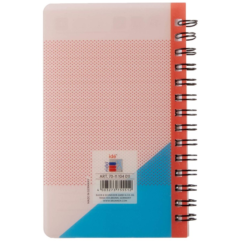 rido/idé 7011104011 Pocket Calendar Model Timing 3, 2 Pages =