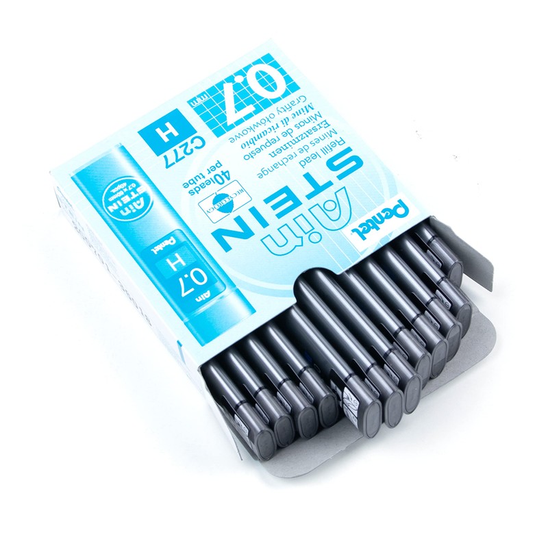 Pentel Ain Stein Leads 0.7mm H Tubes 40(Pack of 12)