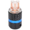 Monosaudio E103/F103 Power Plug Transparent Pure Copper Power Plug Audio