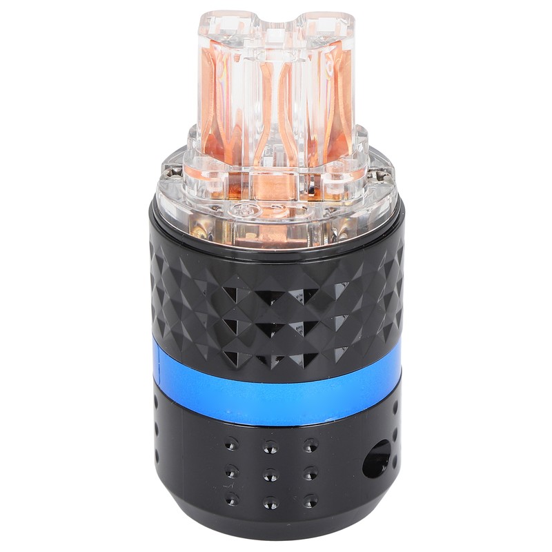 Monosaudio E103/F103 Power Plug Transparent Pure Copper Power Plug Audio