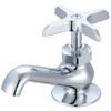 Central Brass 0239-P Single Handle Basin Faucet in Chrome