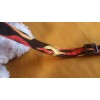 Handmade Cat Collar Fabric Handmade - Flames of Fire -