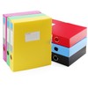 HAKZEON 6 Pack Assorted Colour A4 Box Files, 55mm Spine