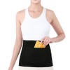 World Bridge Women's Stomach Wrap with Cairo Pocket, Stomach Warmer,