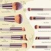 HEYMKGO- Juego de brochas de maquillaje profesional: contiene 10 brochas