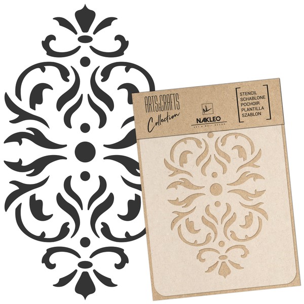 NAKLEO Painting Stencil for Crafts A4 21 x 30 cm,