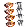 Baluue 12 Peines De Dientes Tocados De 7 Peines Para