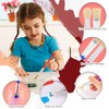 Paint Brushes for Kids, 16 Pcs Toddler Chubby Paint Brushes
