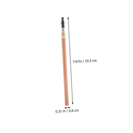 Minkissy Makeup Pencils Brush Set Dual Head Brow Pen Brush Non-transfer Eyebrows