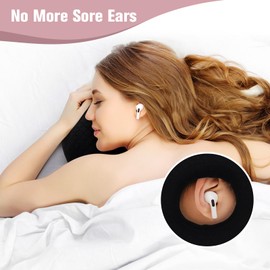 RoamReady Ear Piercing Pillow for Side Sleepers, Ear Pillows with Holes for Ear Pain, Ear Inflammation Pressure Sores, Cotton Earring Pillow for CNH Side Sleepers