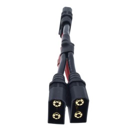 BackBayRC: QS8 / QS8-S Parallel Adapter - 10CM 8awg Wire - Double Capacity
