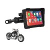 5 Inch Waterproof GPS Navigation Car Stereo Motorcycle Carplay Android