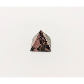 4 cm Natural Pyramid, 4 cm, Pyramid, Polished Crystals with Energy Properties, Pyramid, Stone (Rhodonite, 4 cm)