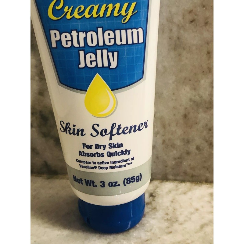 CareAll Vit. E Enriched Creamy Petroleum Jelly-For Dry Skin:3oz/85gm