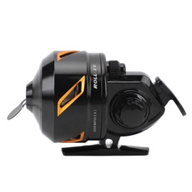 Fishing Reel High Speed 3.9:1 Gear Ratio 3+1 Bearing Reversible Handle for Left Right Retrieve Closed Face Reel Gold